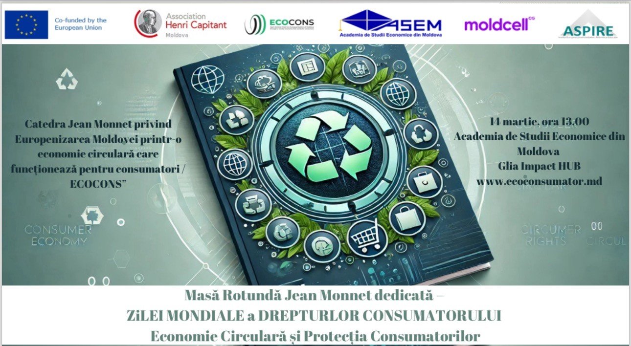 APEL ÎNSCRIERE – MASĂ ROTUNDĂ DEDICATĂ ZILEI MONDIALE A CONSUMATORULUI – 15 MARTIE 2025